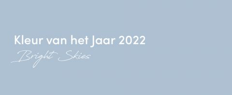 Kleur Van Het Jaar 2022: Bright Skies™